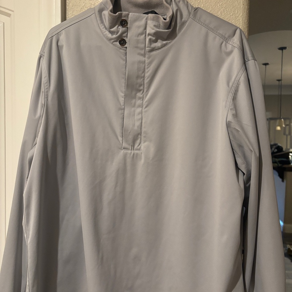 Men’s Gray Polo Golf Ralph Lauren pullover windbreaker
